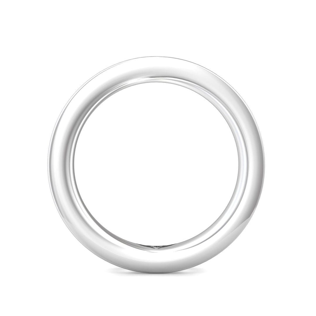 Channel/Shared Prong Wedding Band from the Channel/Shared Prong collection