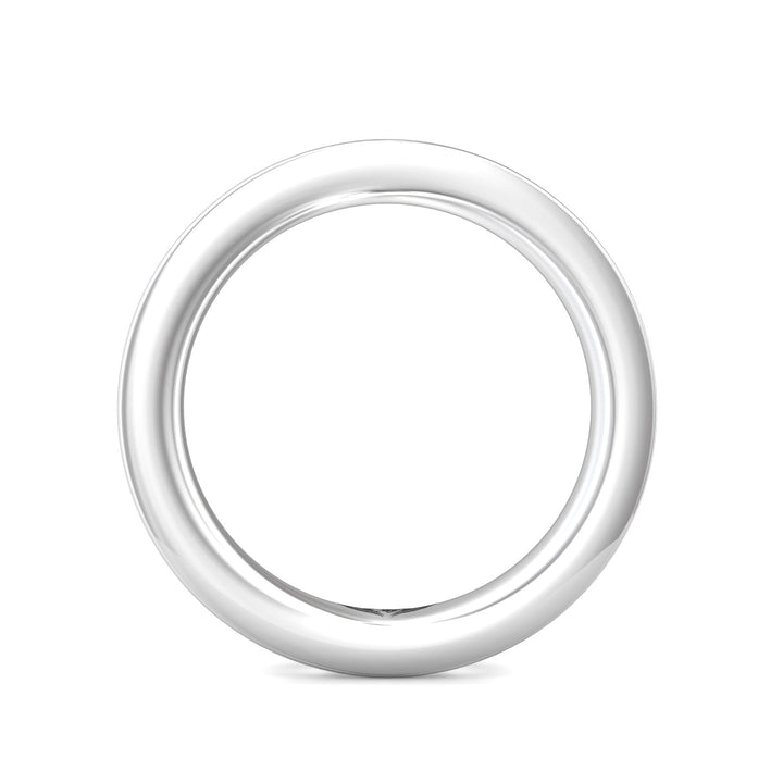 Channel/Shared Prong Wedding Band from the Channel/Shared Prong collection