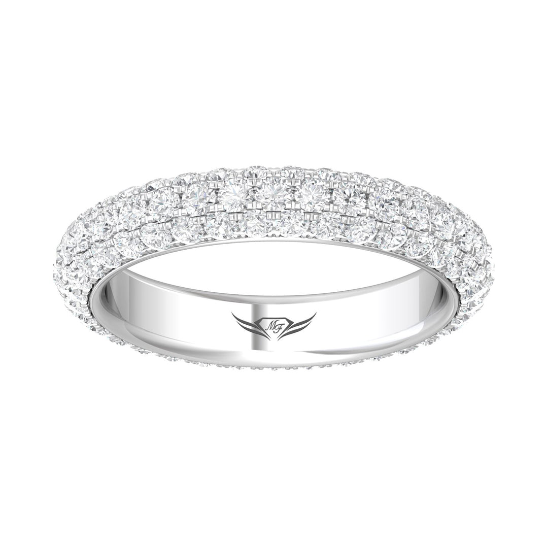 Micropave Wedding Band from the Micropave collection