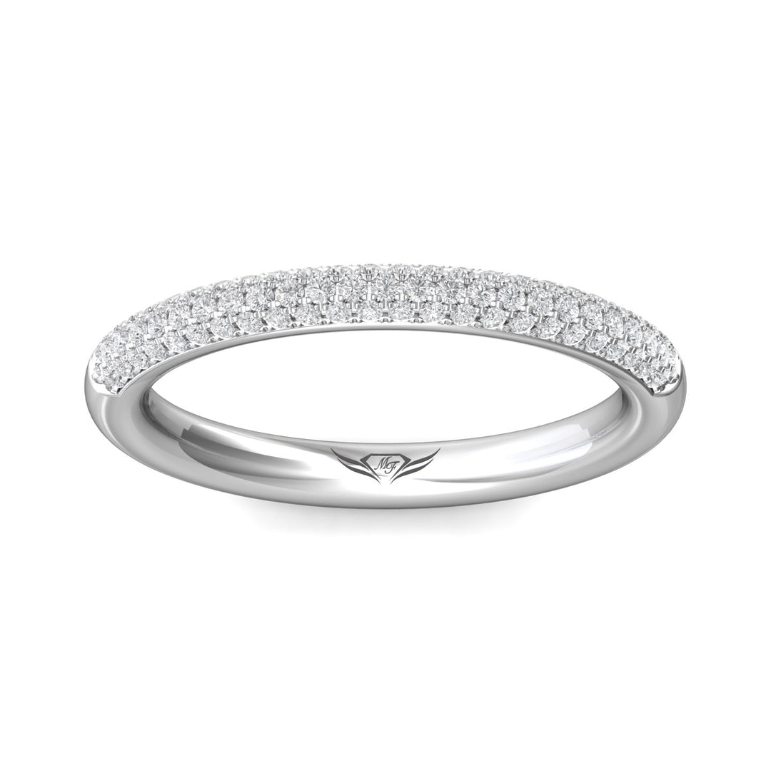 Micropave Wedding Band from the Micropave collection