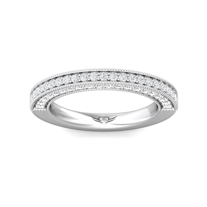 Micropave Wedding Band from the Micropave collection
