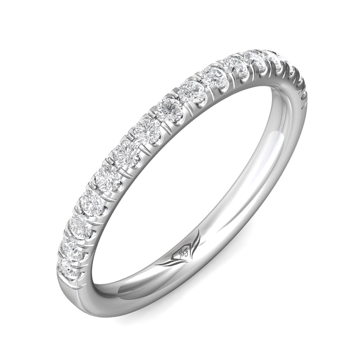 Micropave Wedding Band from the Micropave collection