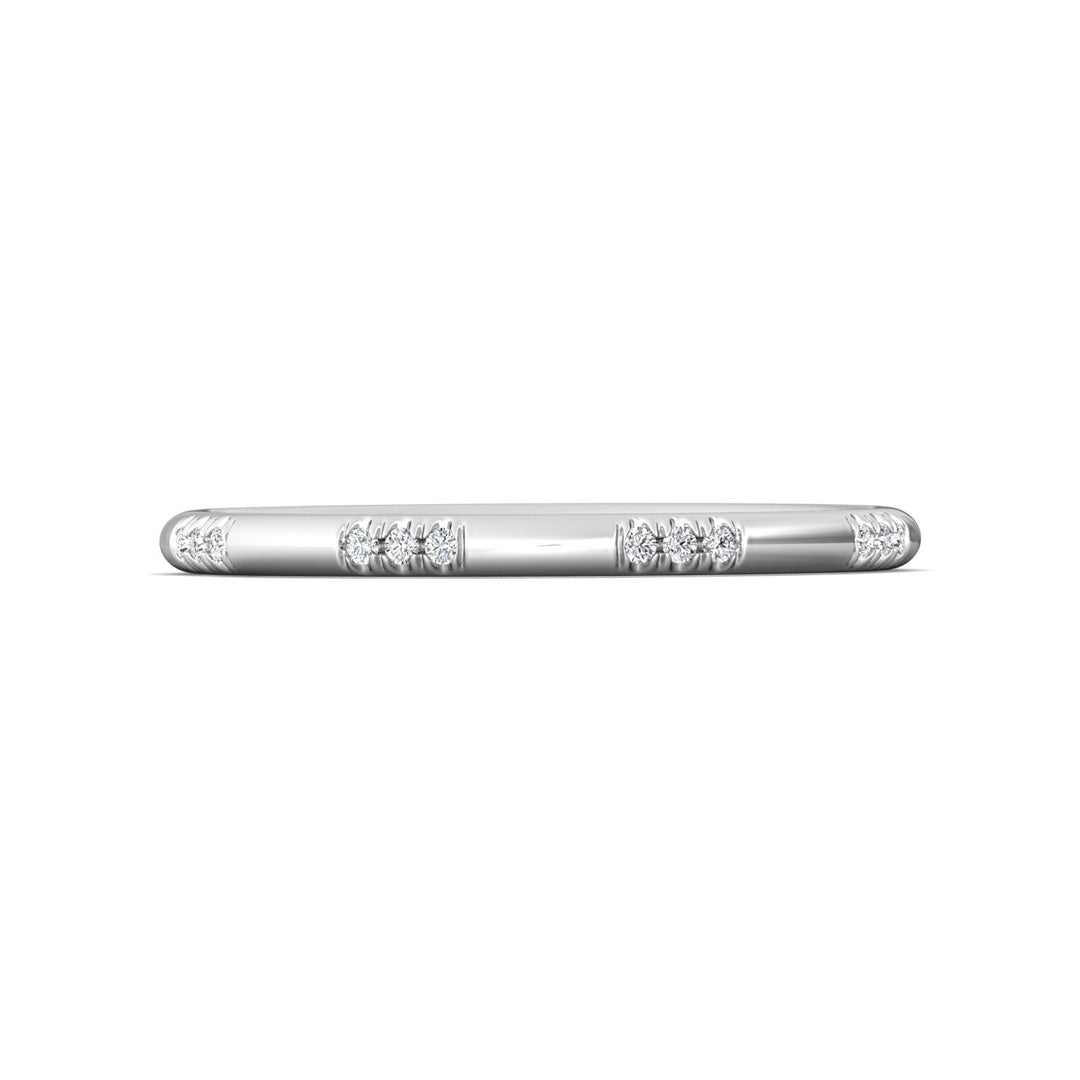 Micropave Wedding Band from the Micropave collection