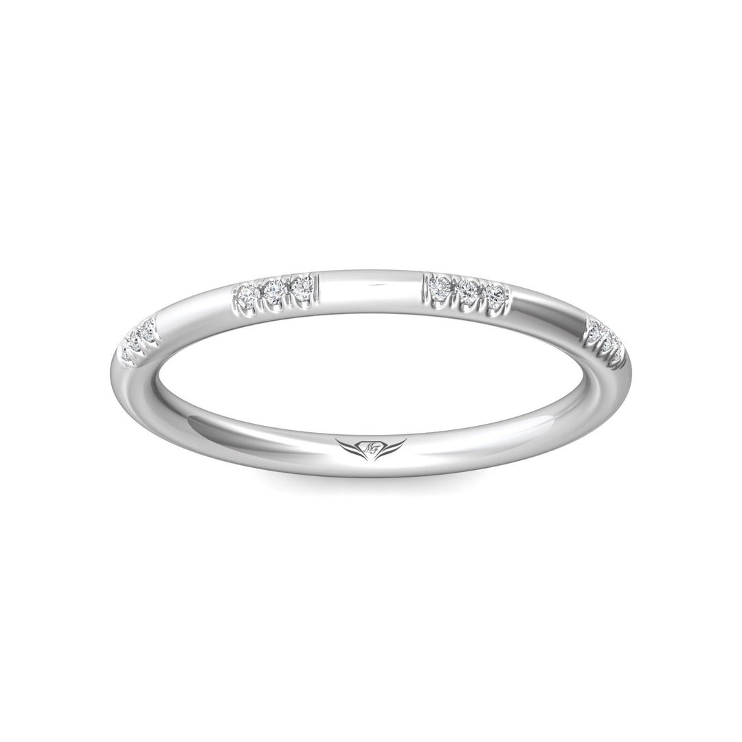 Micropave Wedding Band from the Micropave collection
