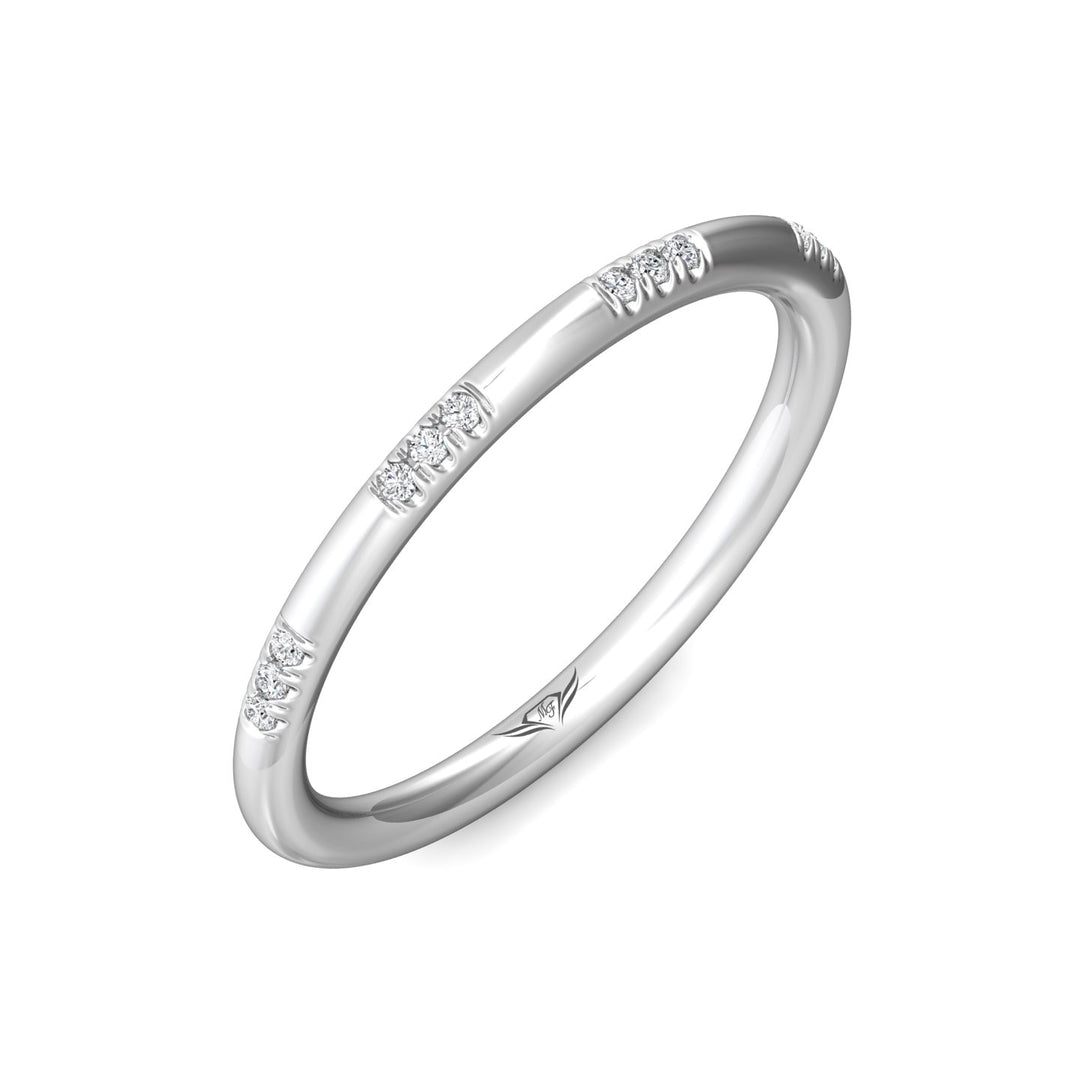 Micropave Wedding Band from the Micropave collection
