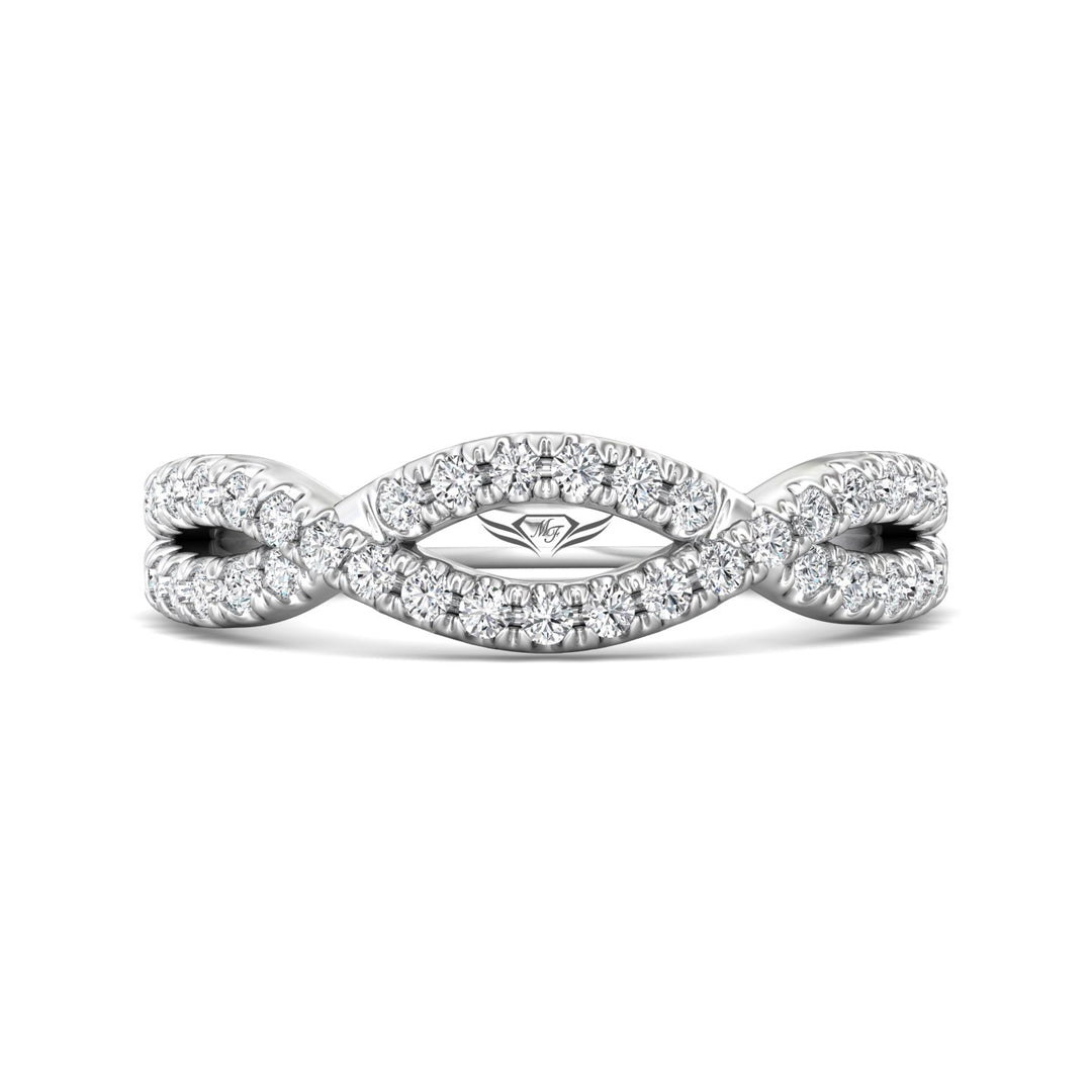 Micropave Wedding Band from the Micropave collection