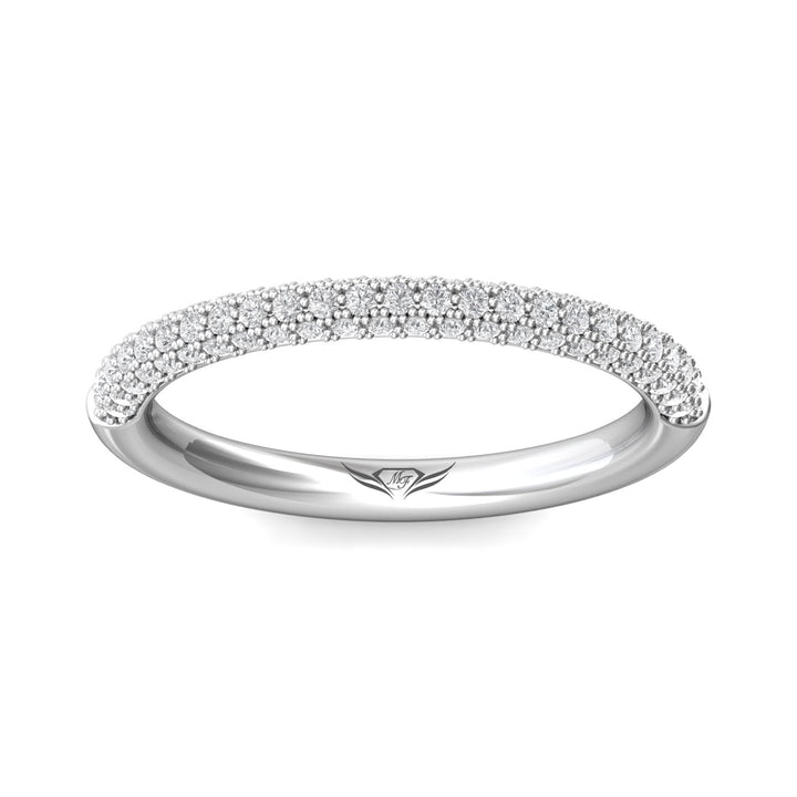 Micropave Wedding Band from the Micropave collection