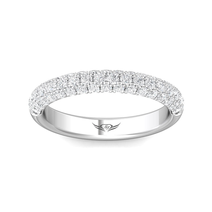Micropave Wedding Band from the Micropave collection