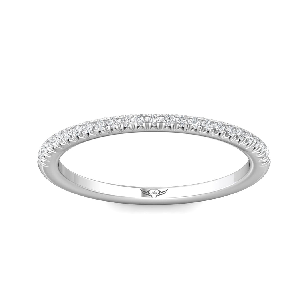 Micropave Wedding Band from the Micropave collection