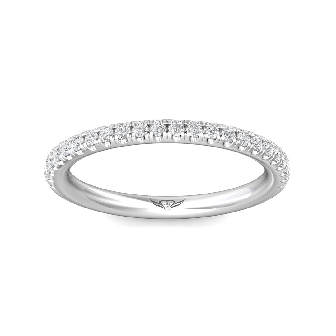 Micropave Wedding Band from the Micropave collection