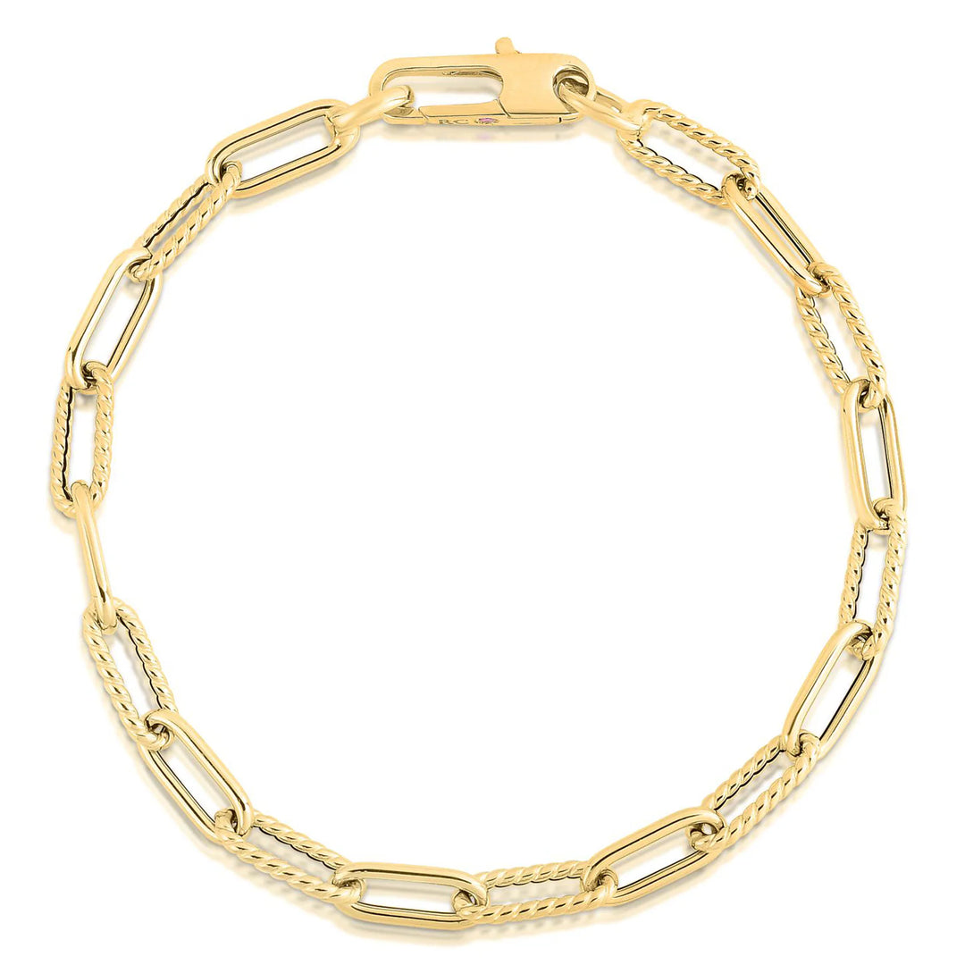 M RCO 18Y TEXTURED PAPERCLIP LINK BRC 7