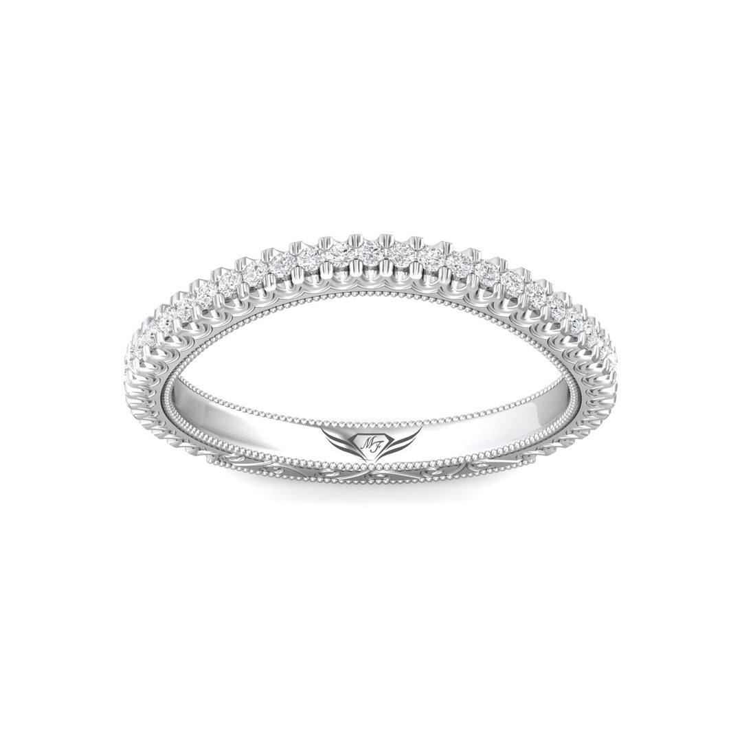 Micropave Wedding Band from the Micropave collection
