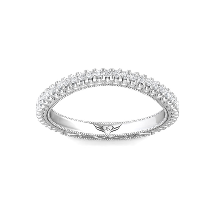 Micropave Wedding Band from the Micropave collection