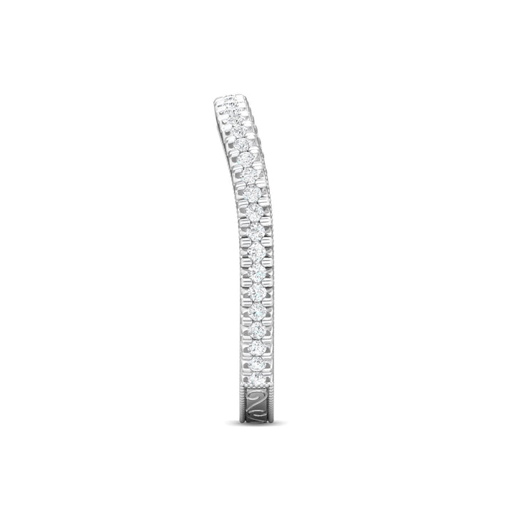 Micropave Wedding Band from the Micropave collection