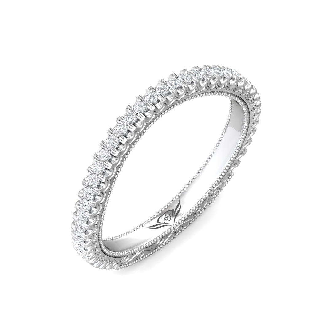 Micropave Wedding Band from the Micropave collection