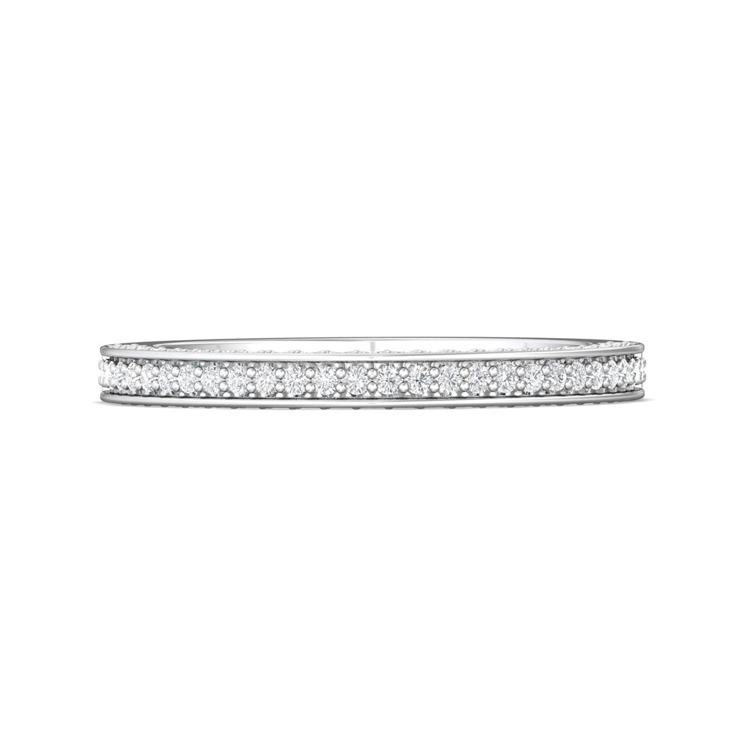 Micropave Wedding Band from the Micropave collection