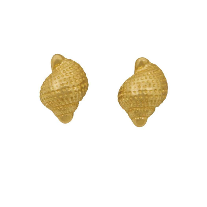 14k Yellow Gold Small Nutmeg Earrings