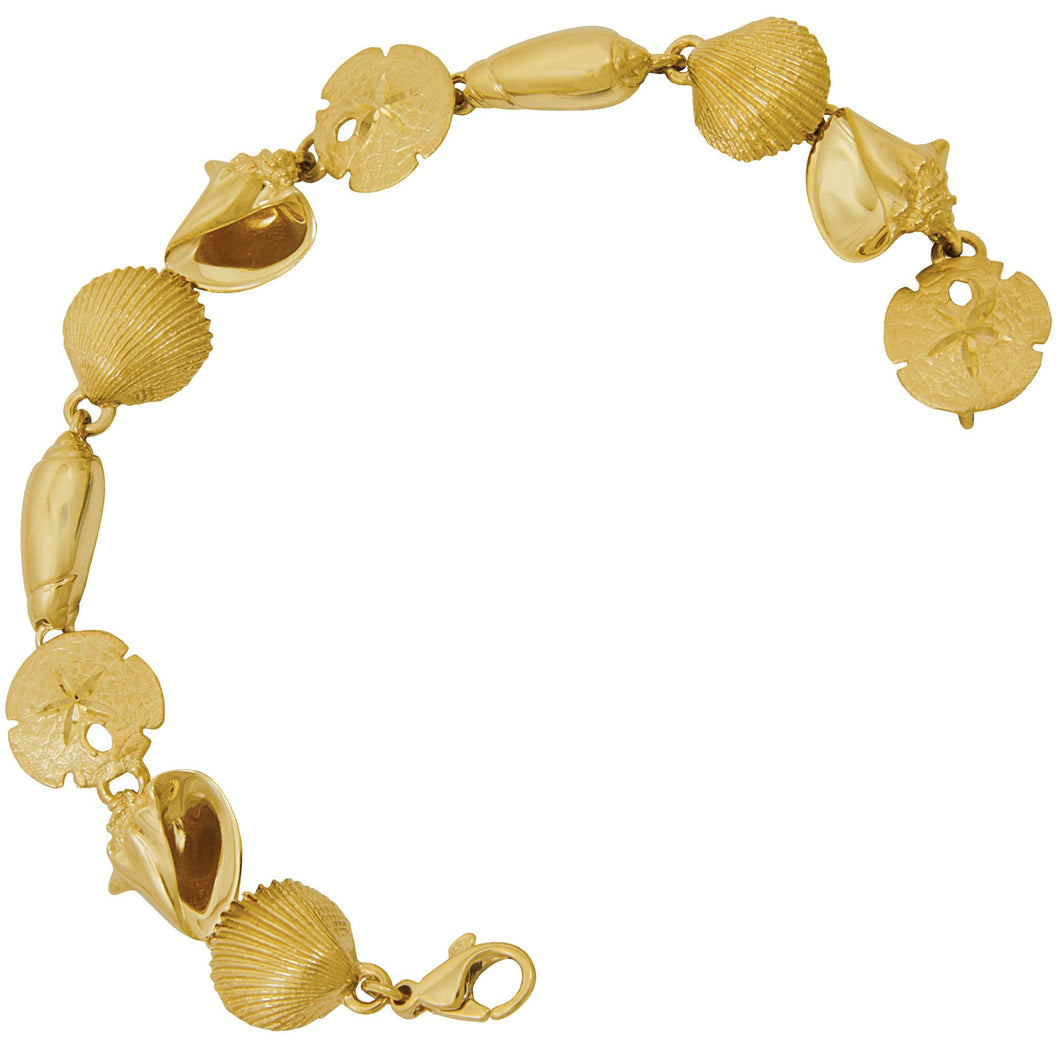 14k Yellow Gold Sanibel Bracelet