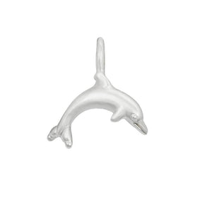 Sterling Silver Small Dolphin Pendant