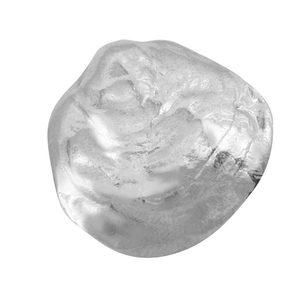 Sterling Silver Medium Round Jingle Shell Pendant