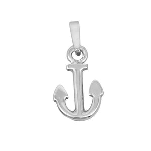 Sterling Silver Tiny Anchor Pendant
