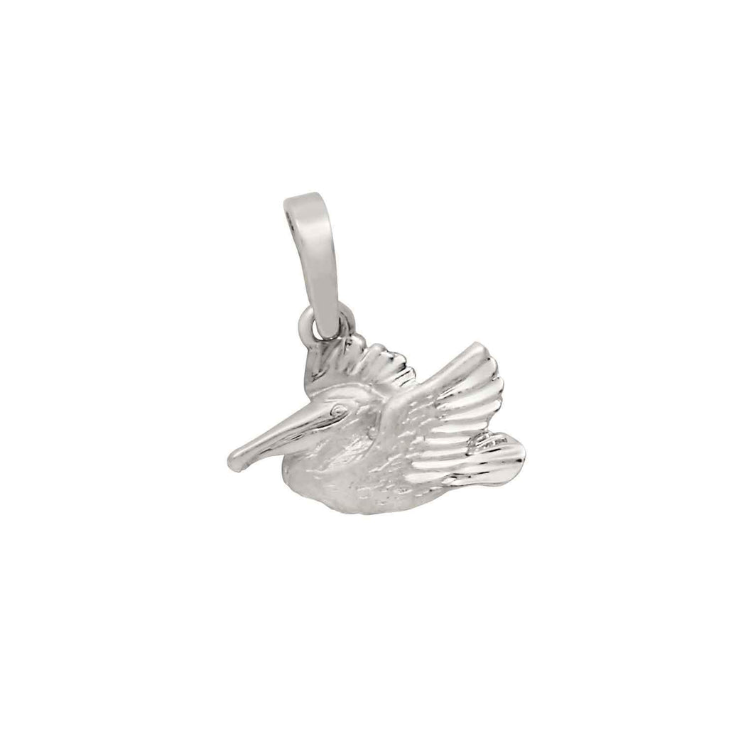 Sterling Silver Upwing Pelican Pendant