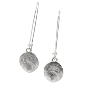 Sterling Silver Small Jingle On Kidney Wire Earrings