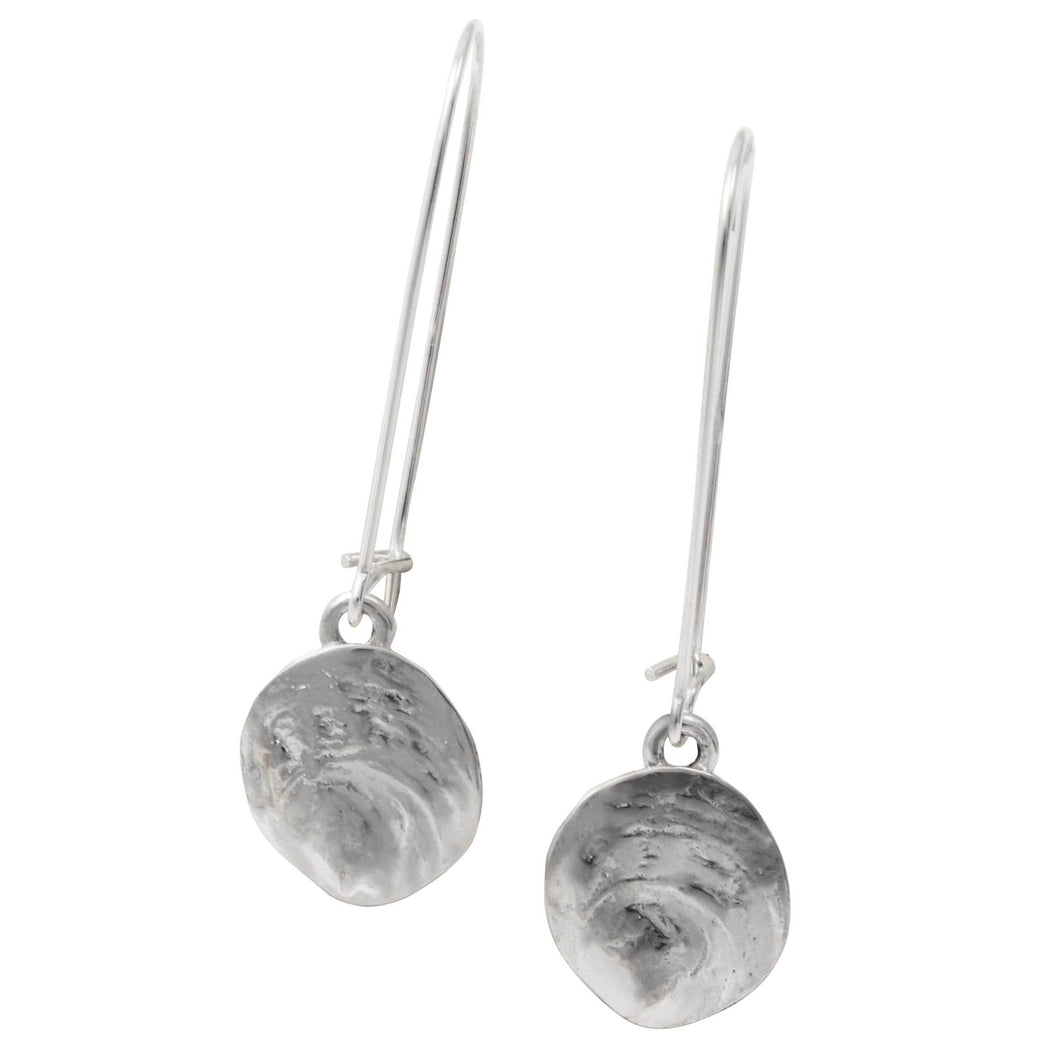 Sterling Silver Small Jingle On Kidney Wire Earrings