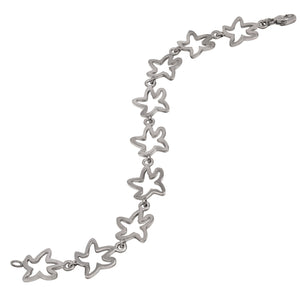 Sterling Silver Medium Starfish "Tanline" Bracelet