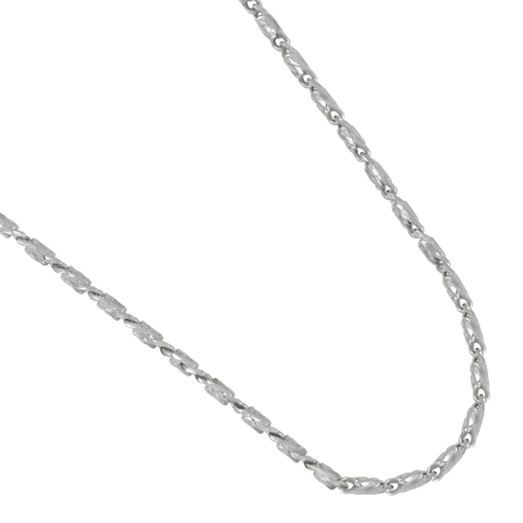 14 K White Gold 18