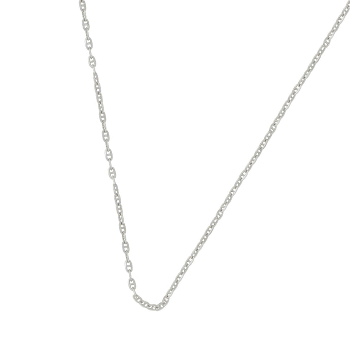 14 karat White Gold Baby Gucci Chain 18