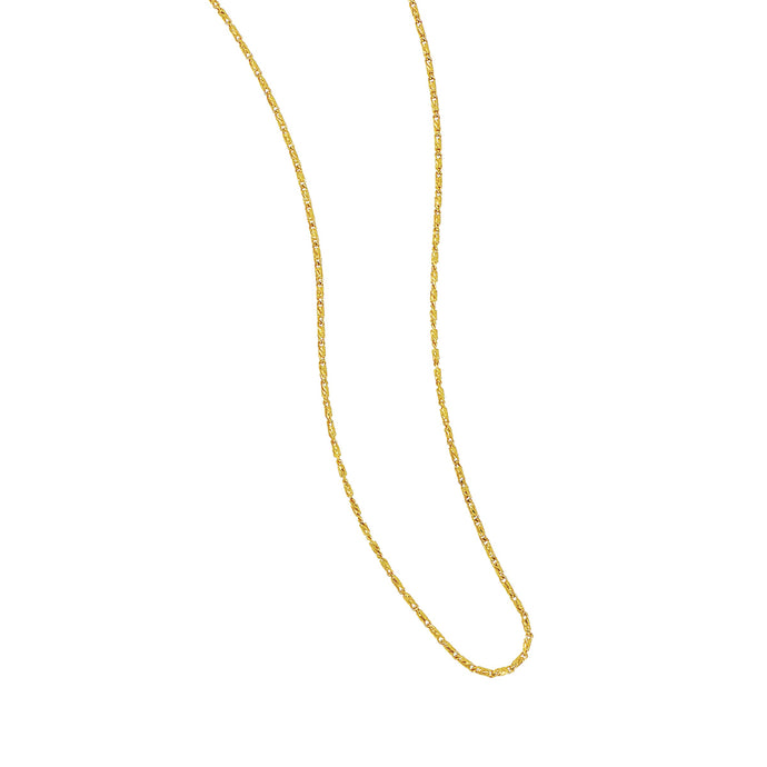 14 karat Yellow Gold 1.4mm Raso Chain 20