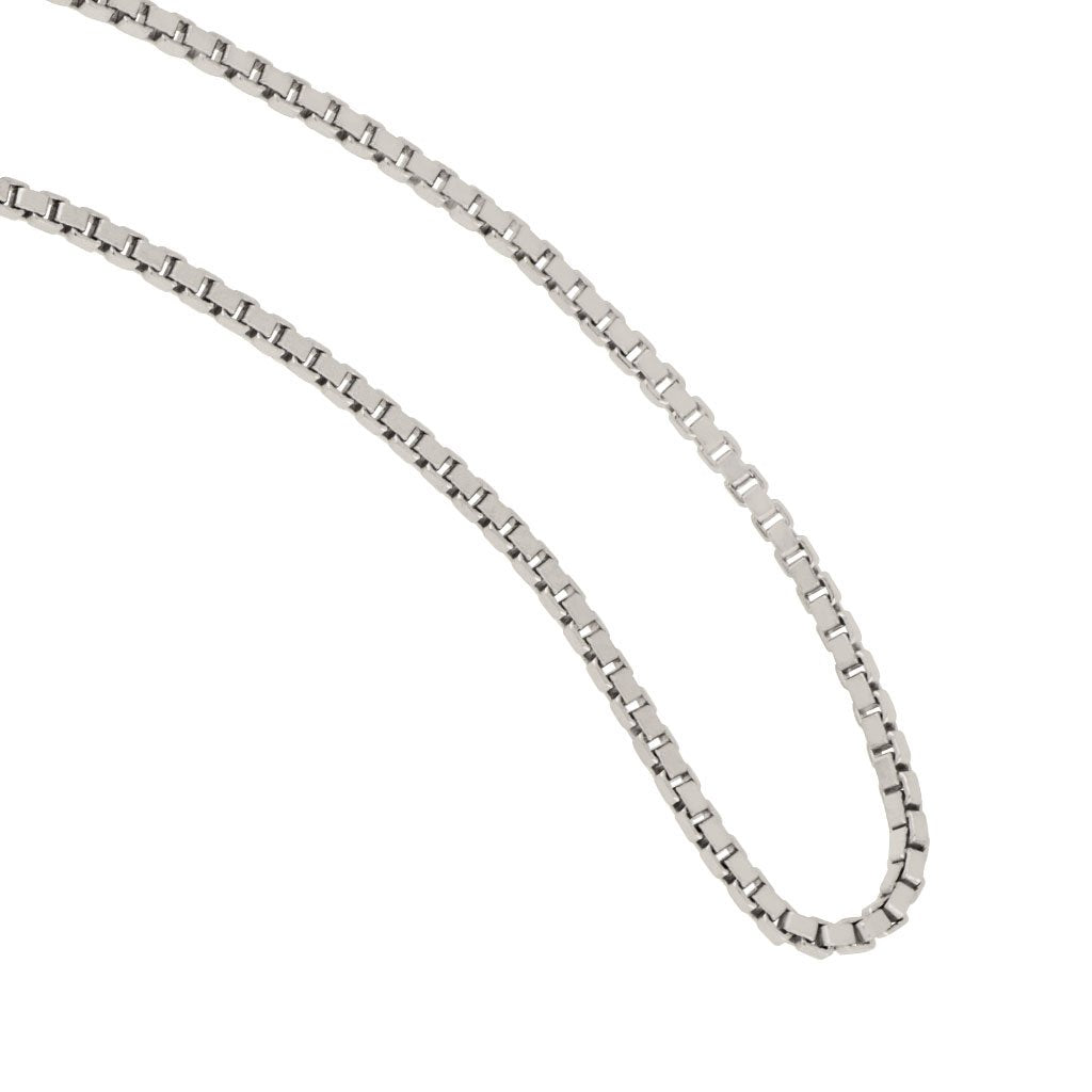 Sterling Silver 1.5mm Diamond Cut Bead Chain 18