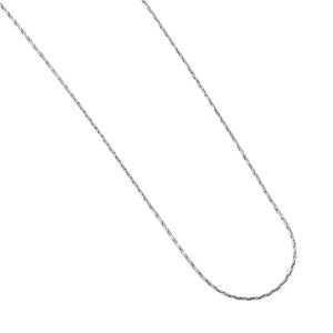 Sterling Silver .8mm Spark Chain 18"