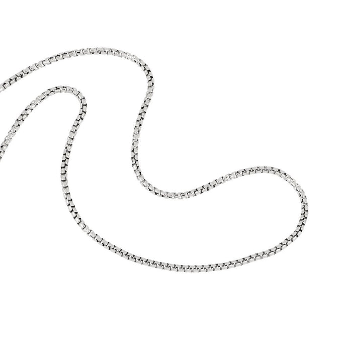 Sterling Silver 1.2mm Round Venetian Chain 18