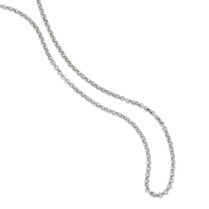 Sterling Silver 18" Rolo Chain