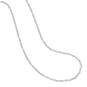 Sterling Silver 1.2mm Raso Chain 18"