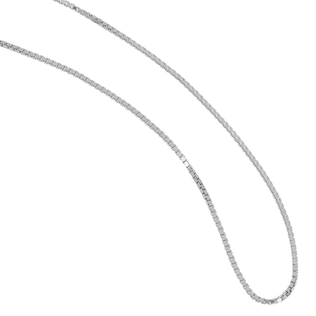 Sterling Silver 1.1 mm Box Chain 24