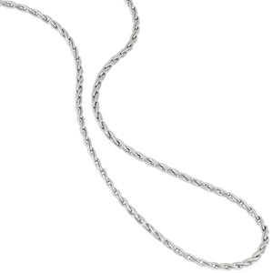 Sterling Silver 1.8mm Parissian Wheat Chain 18"
